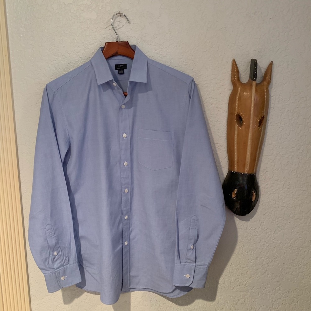 J Crew Button Down Shirt M 15-15 1/2